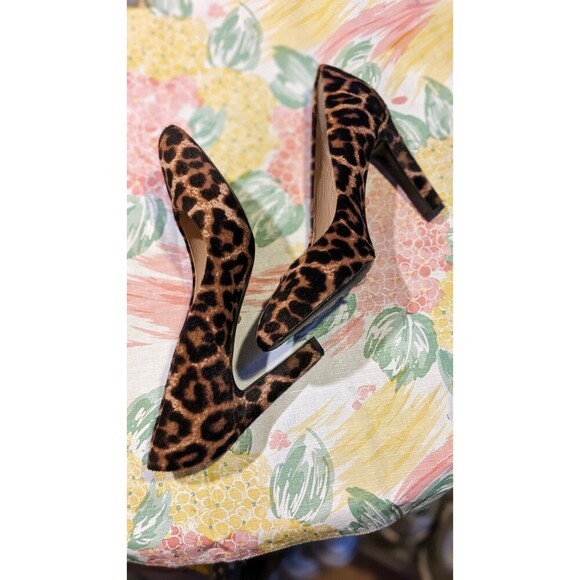 Diane Von Furstenberg leopard print heels - Picture 7 of 9